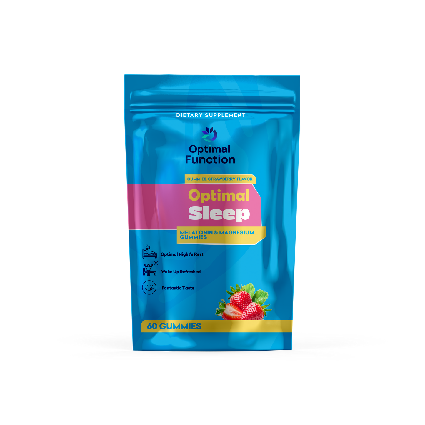 Sleep- Melatonin + Magnesium. 60 GUMMIES